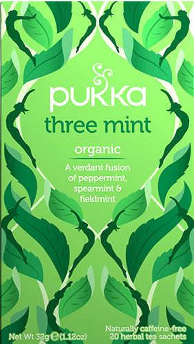Pukka Three mint bio 20 builtjes